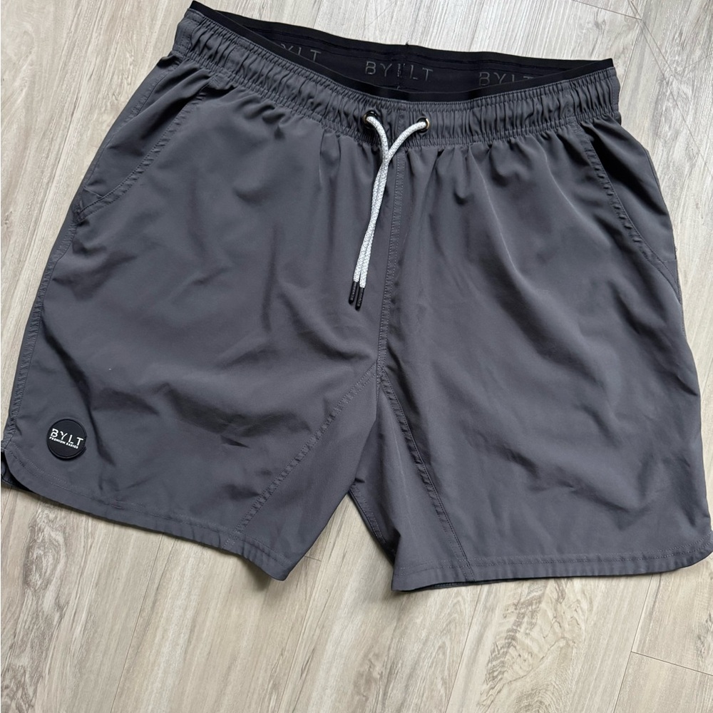 BYLT Gray Athletic Shorts